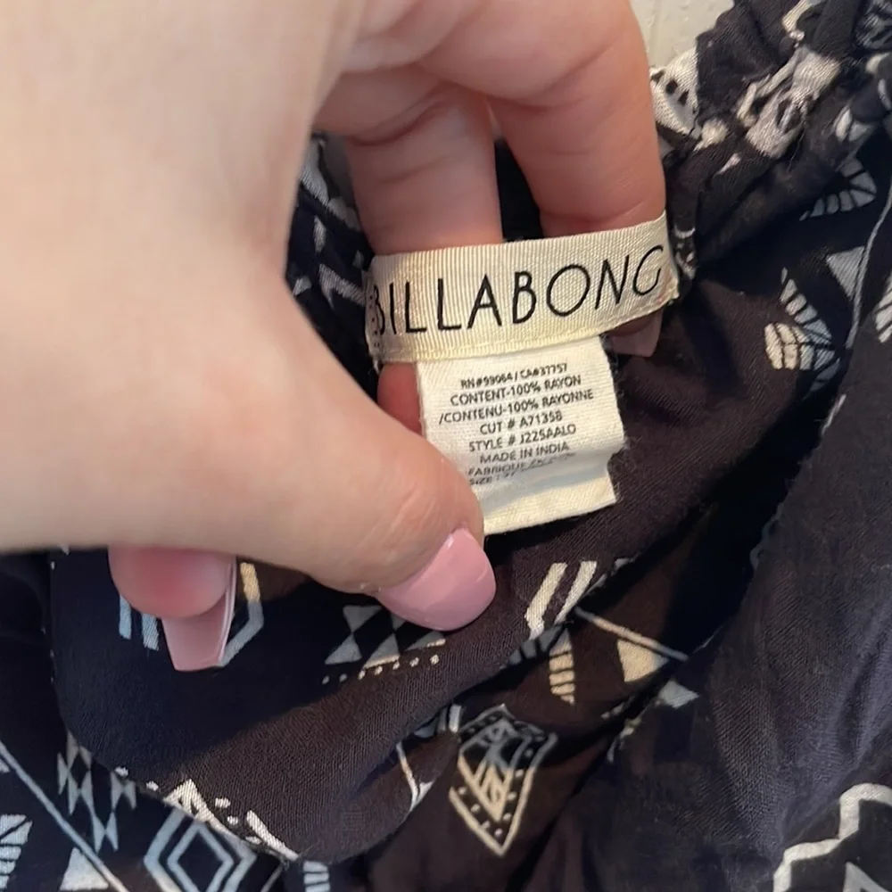 Billabong Strapless Romper ⚡️ Aztec Print - Picture 3 of 4